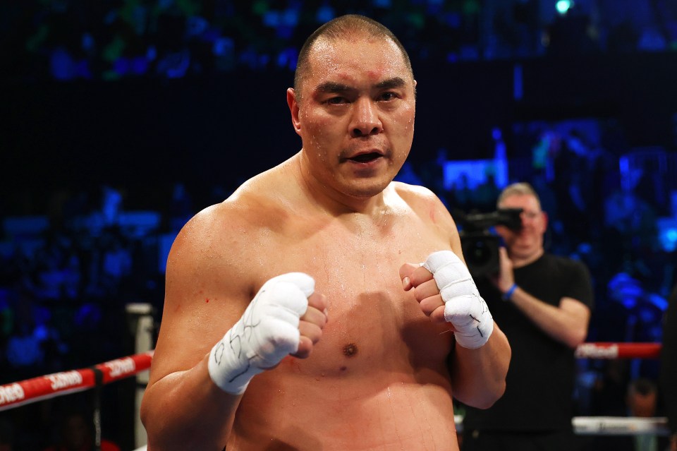 Zhilei Zhang had a big win over Joe Joyce