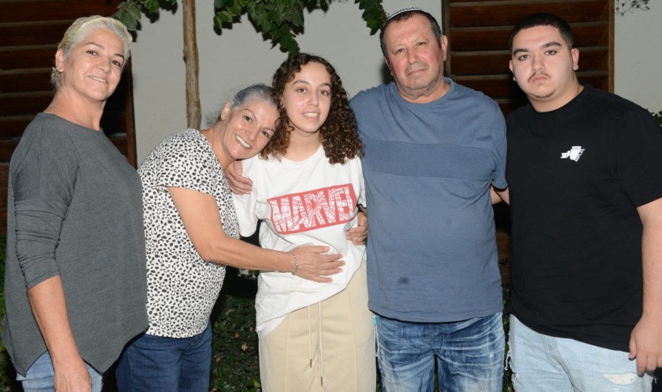 Ori Megidish, has been rescued after being kidnapped by Hamas and reunited with her family