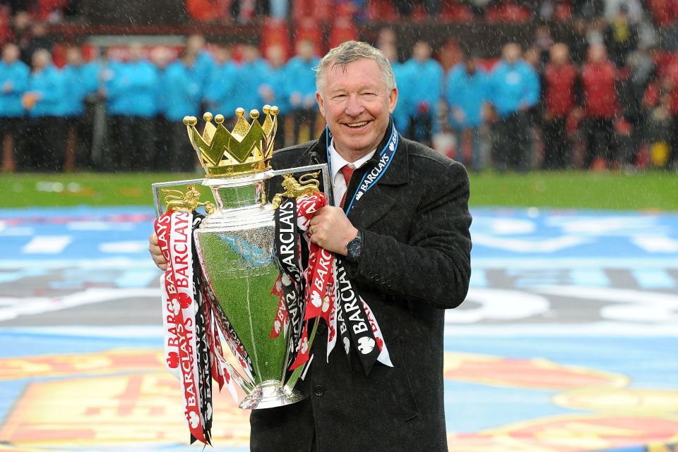 Sir Alex Ferguson bowed out in 2013 with United's last top-flight title