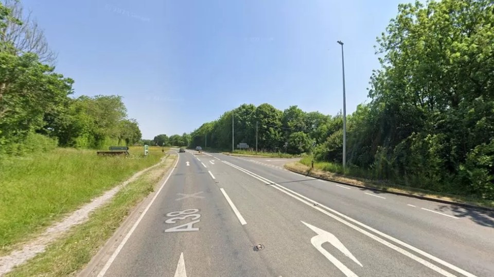 The A38 has been closed in both directions