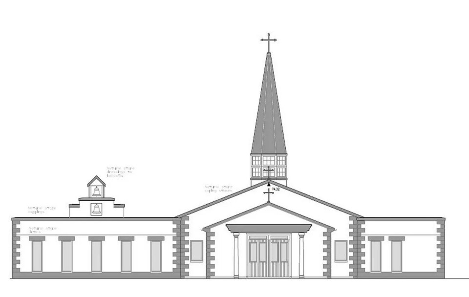 St James's Catholic Church wants to build a new spire and belfry