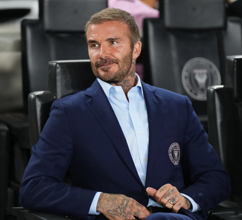 The glamour girl claims she had a fling with Becks while he was at Real Madrid