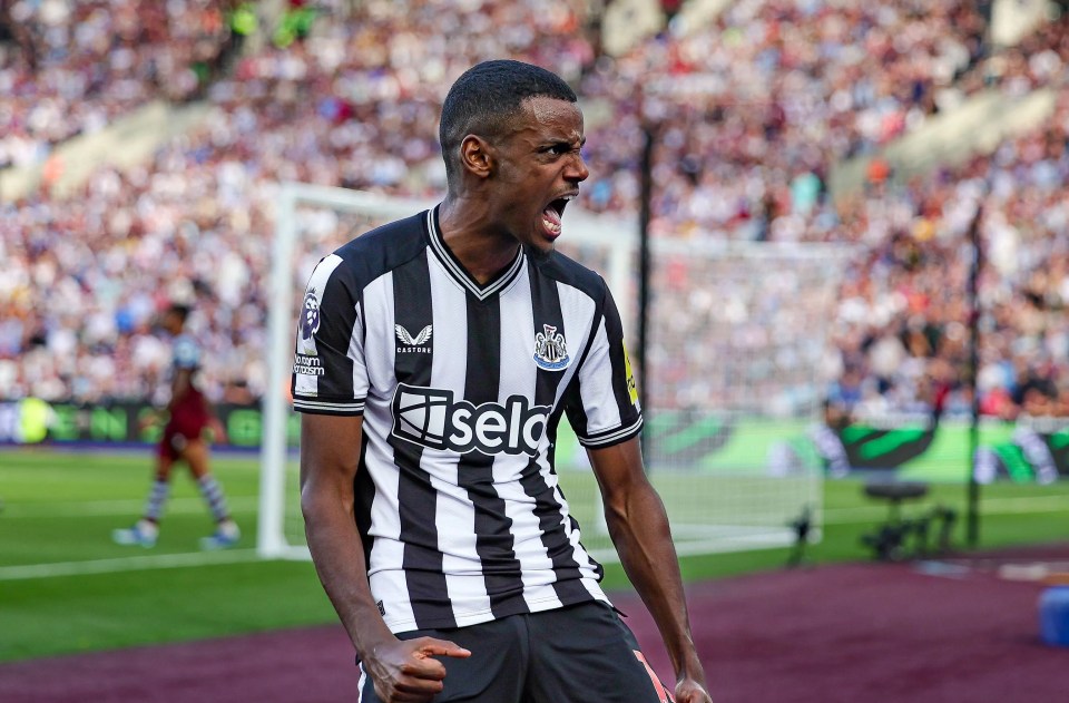 Newcastle star Alexander Isak had to withdraw from international duty with Sweden