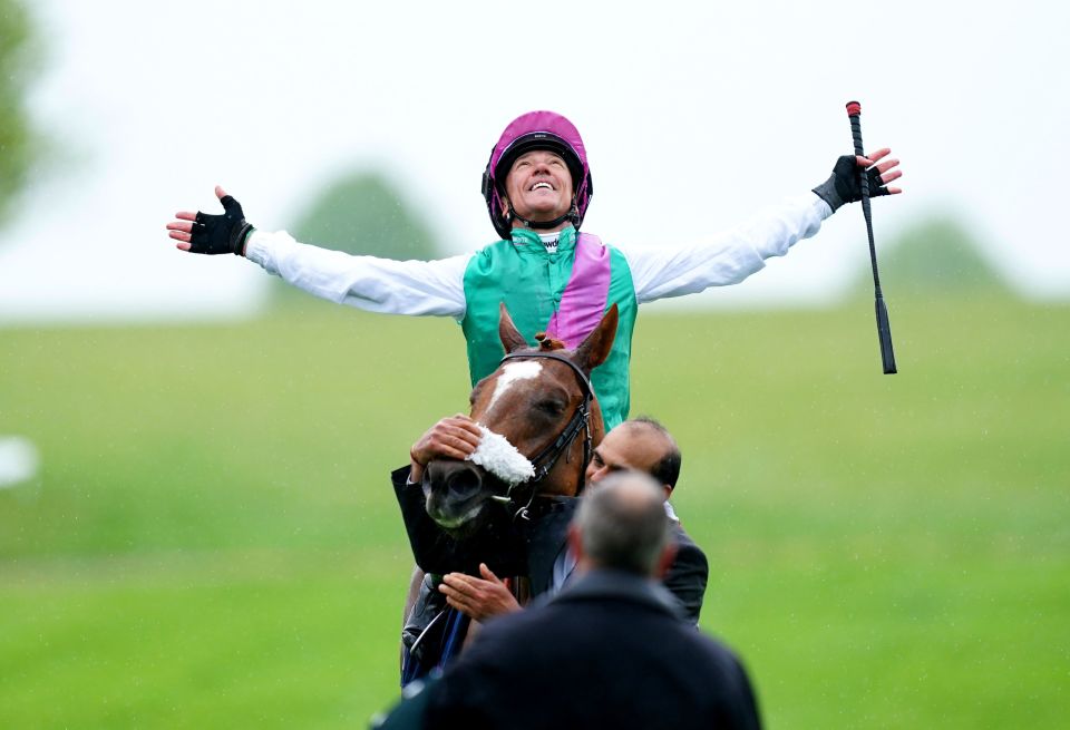 Frankie Dettori has enjoyed a fine final year in Britain