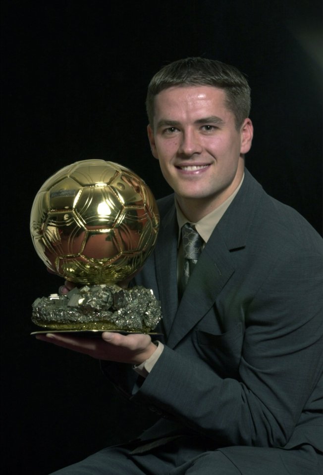 Michael Owen won the Ballon d'Or in 2001