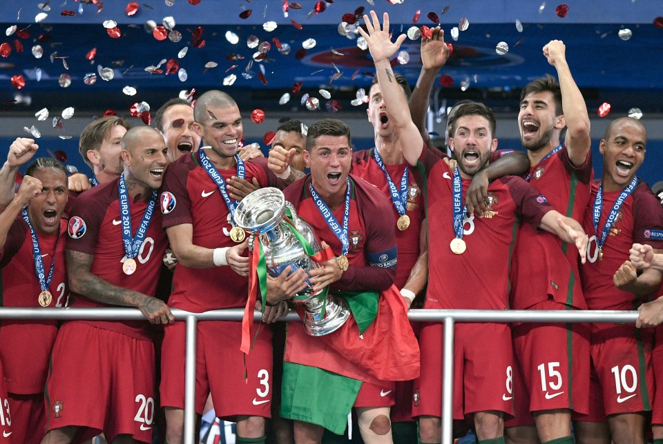 Ronaldo captained Portugal as they were crowned Euro 2016 champions