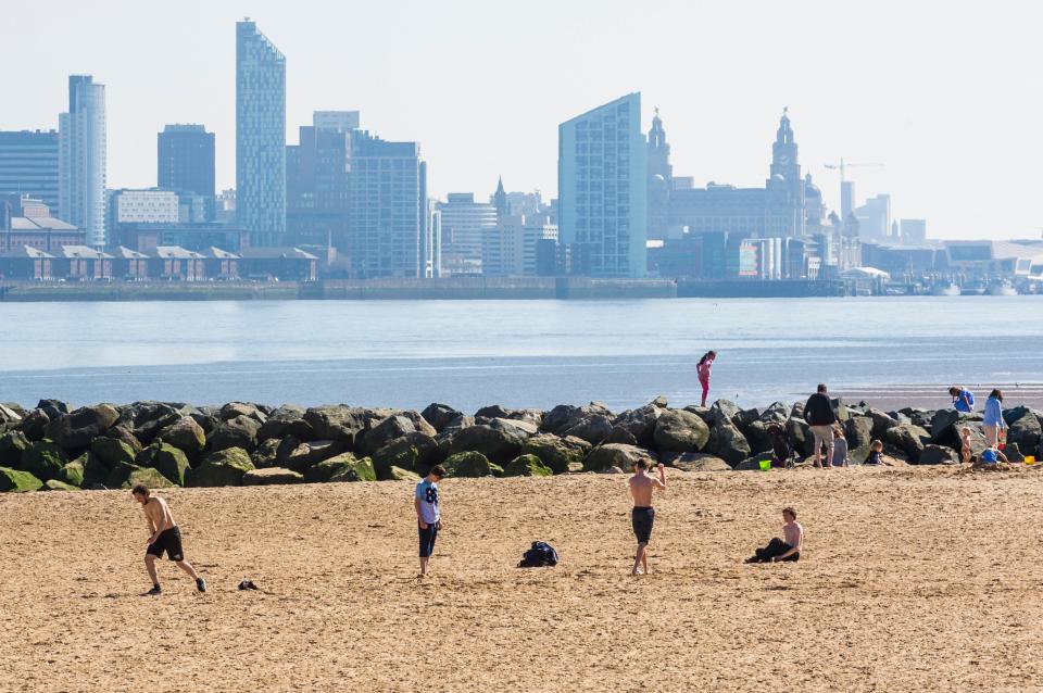 The resort once rivalled Blackpool, although its pier and tower have since been removed