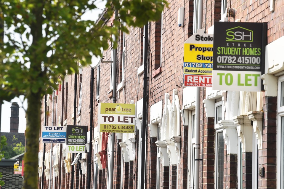 RIghtmove say rents outside London are 10 per cent more expensive than a year ago