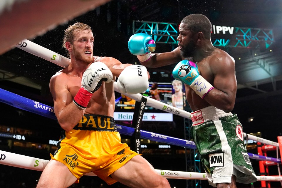 Logan Paul is the bookies' favourite going into the fight