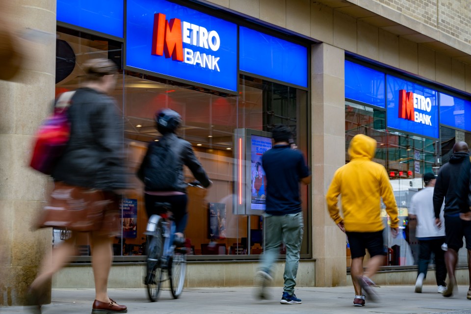 Metro Bank’s shares crashed yesterday amid fears over its health