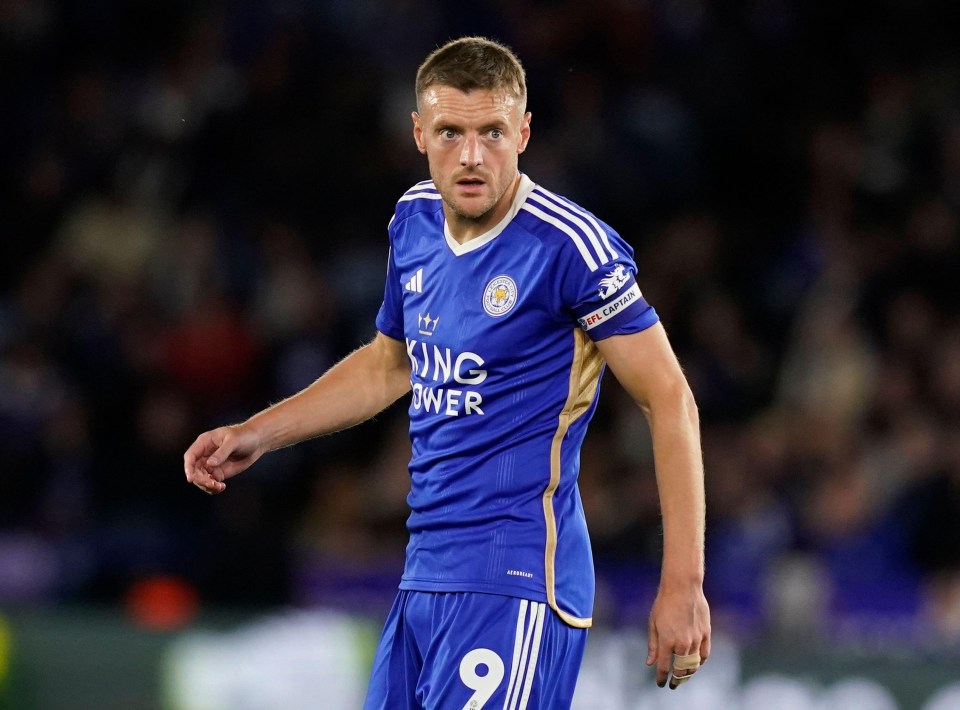 Jamie Vardy is showing age is just a number with a ton of goals for the Foxes