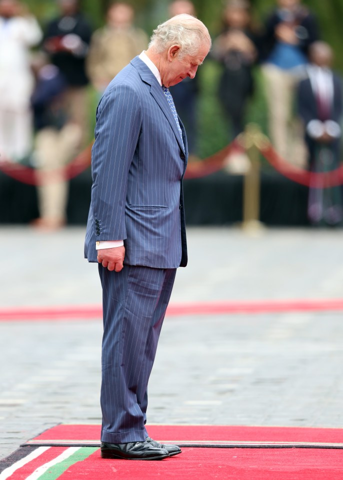 The King is set to head to a  State Banquet at a traditional U-shaped table today