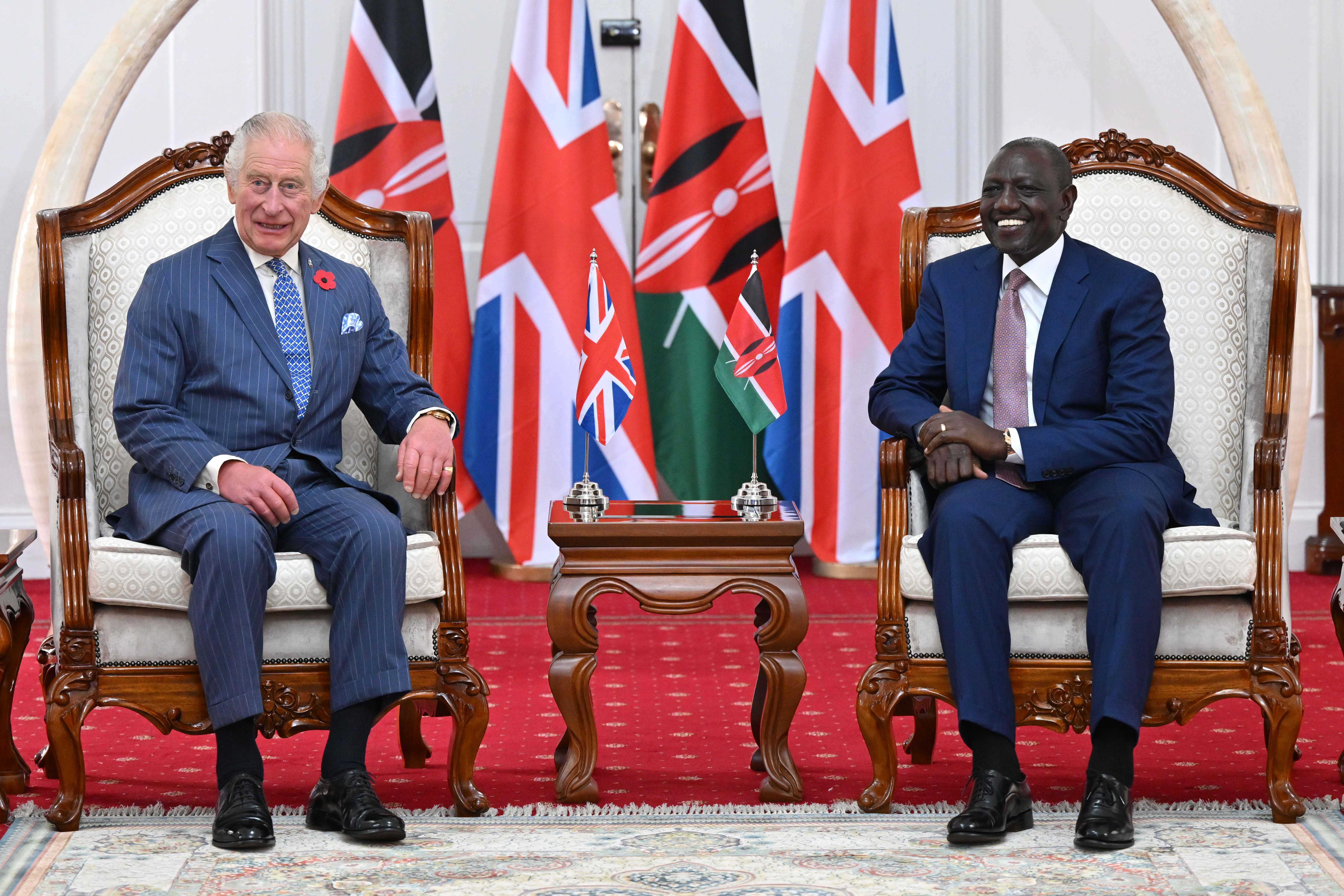 This is the Monarch’s first visit to Kenya since his coronation