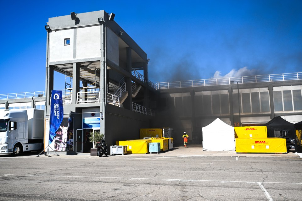 A huge explosion took place during Formula E pre-season testing