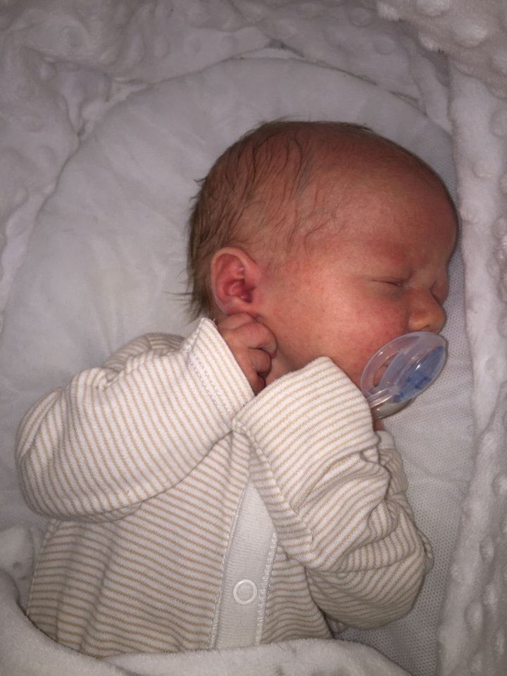 Four-week-old baby Riley has suffered from bedbug bites at the infested Hammersmith and Fulham council flat