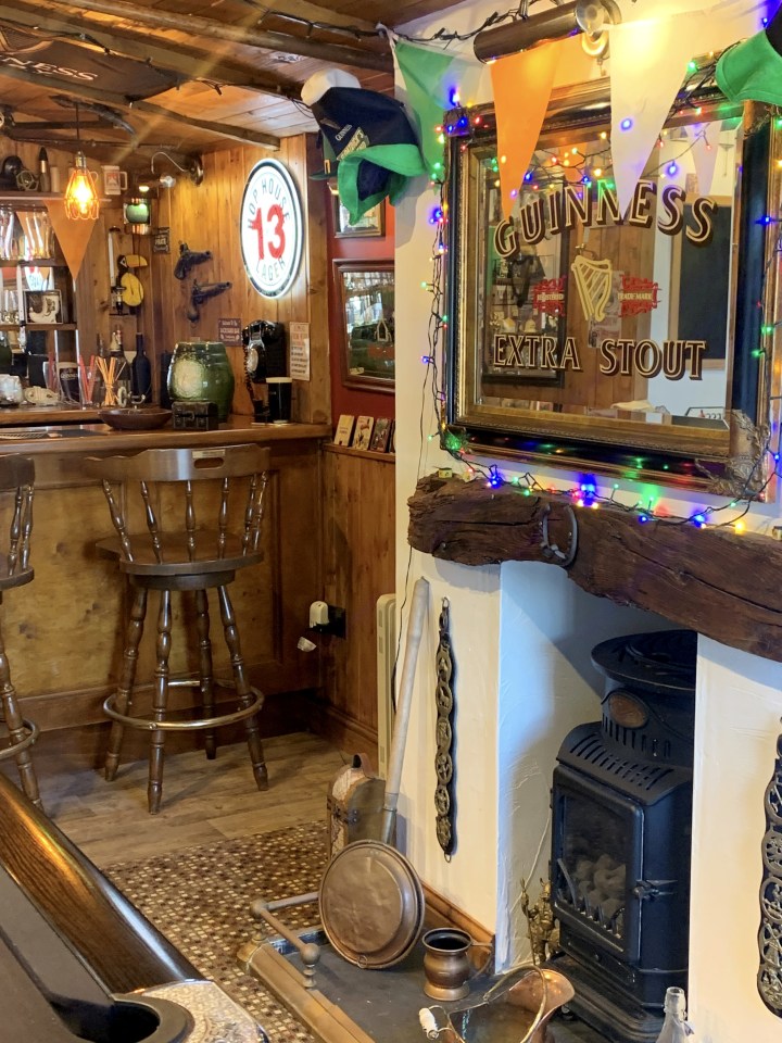 The Irish pirate has a plethora of Guinness-themed memorabilia