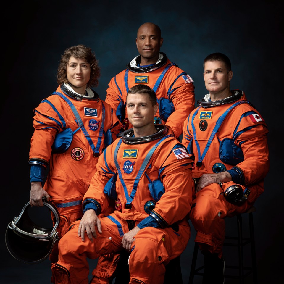 The new suit will be worn by Nasa astronauts Christina Koch, Victor Glover, Reid Wiseman, and Canadian Space Agency astronaut Jeremy Hansen