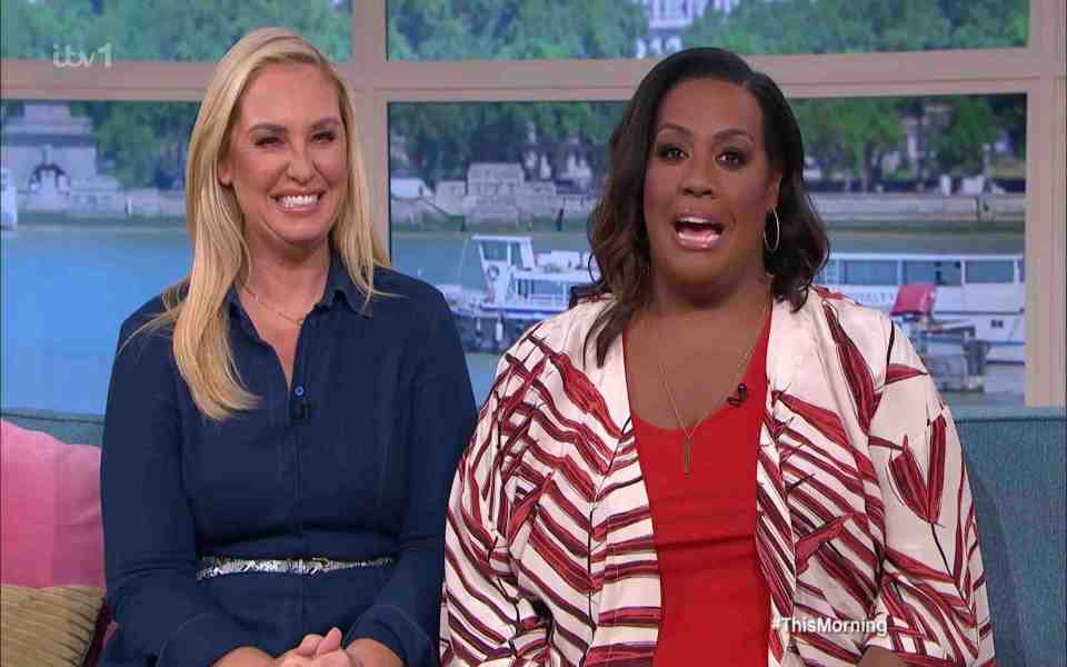 Alison Hammond was called in as a last-minute replacement alongside Josie Gibson