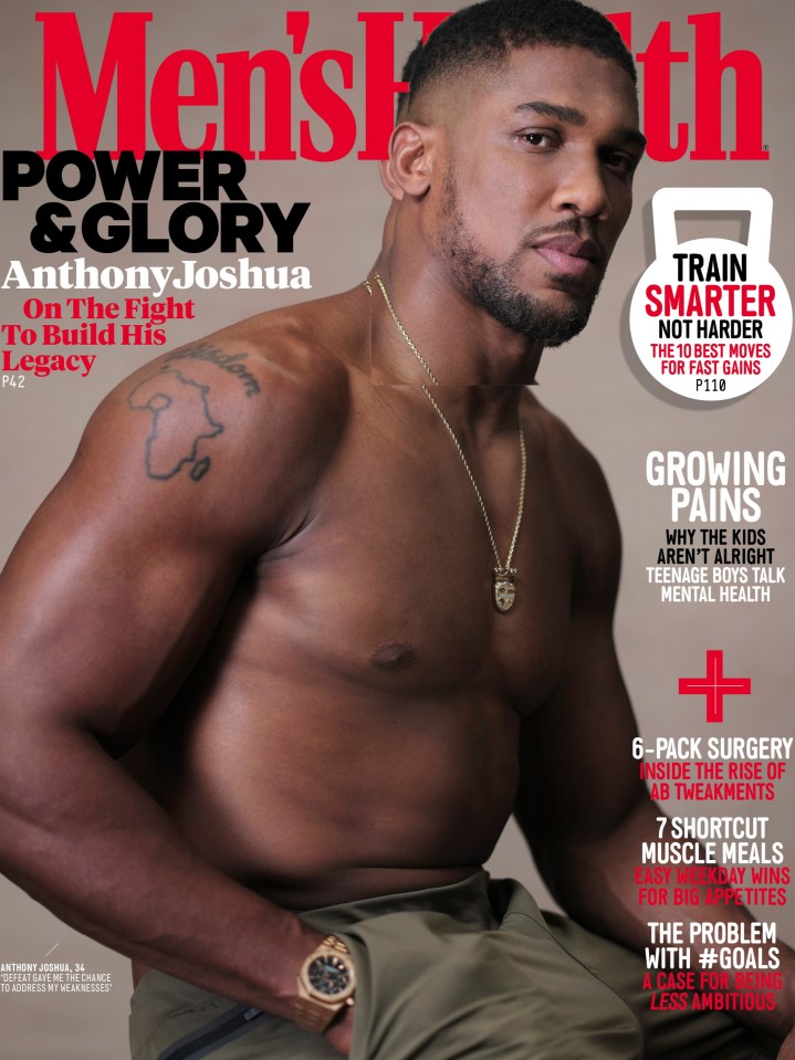 The heavyweight opened up about his unusual training methods in an interview with Men's Health