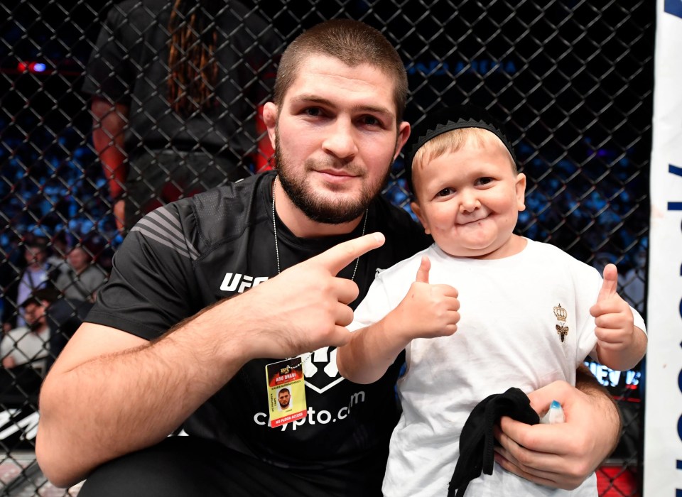 Hasbulla, 21, is pals with Khabib Nurmagomedov