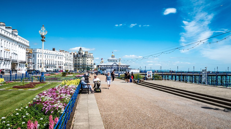 Eastbourne was rated the eighth least happiest place to live in the country