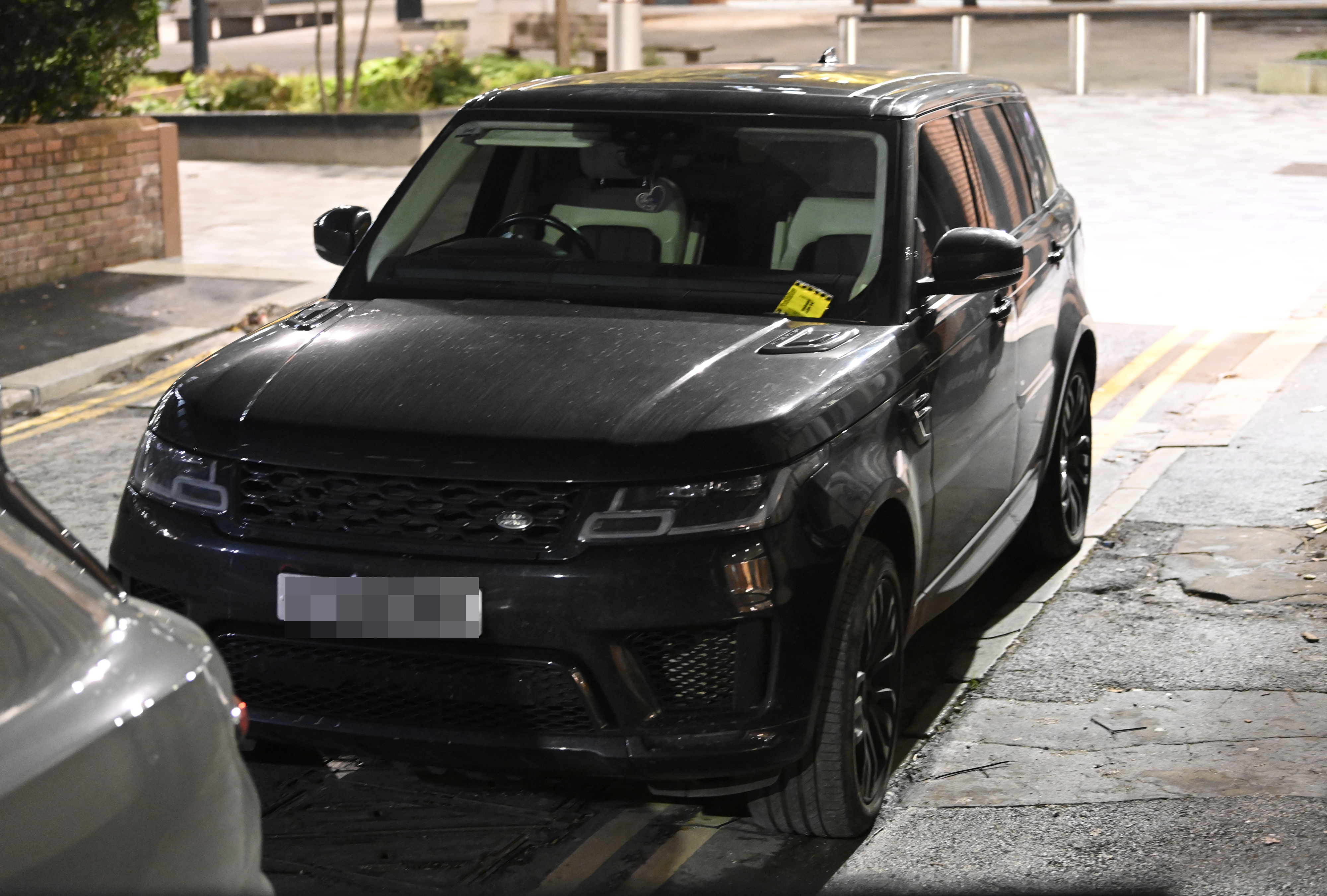 They had a nasty surprise waiting for them after parking on double yellow lines