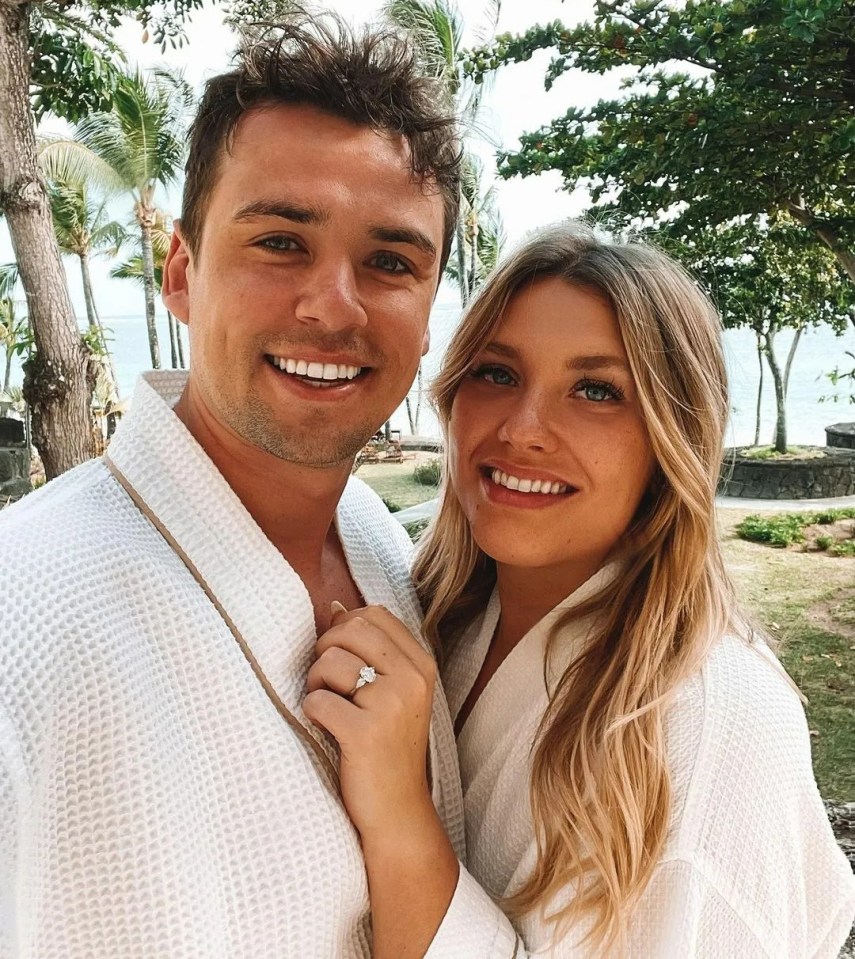 Ella announced her engagement to Jack Burnell in January