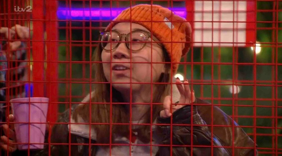 The Yorkshire-based star has taken to wearing wooly hats to keep warm in the Big Brother compound