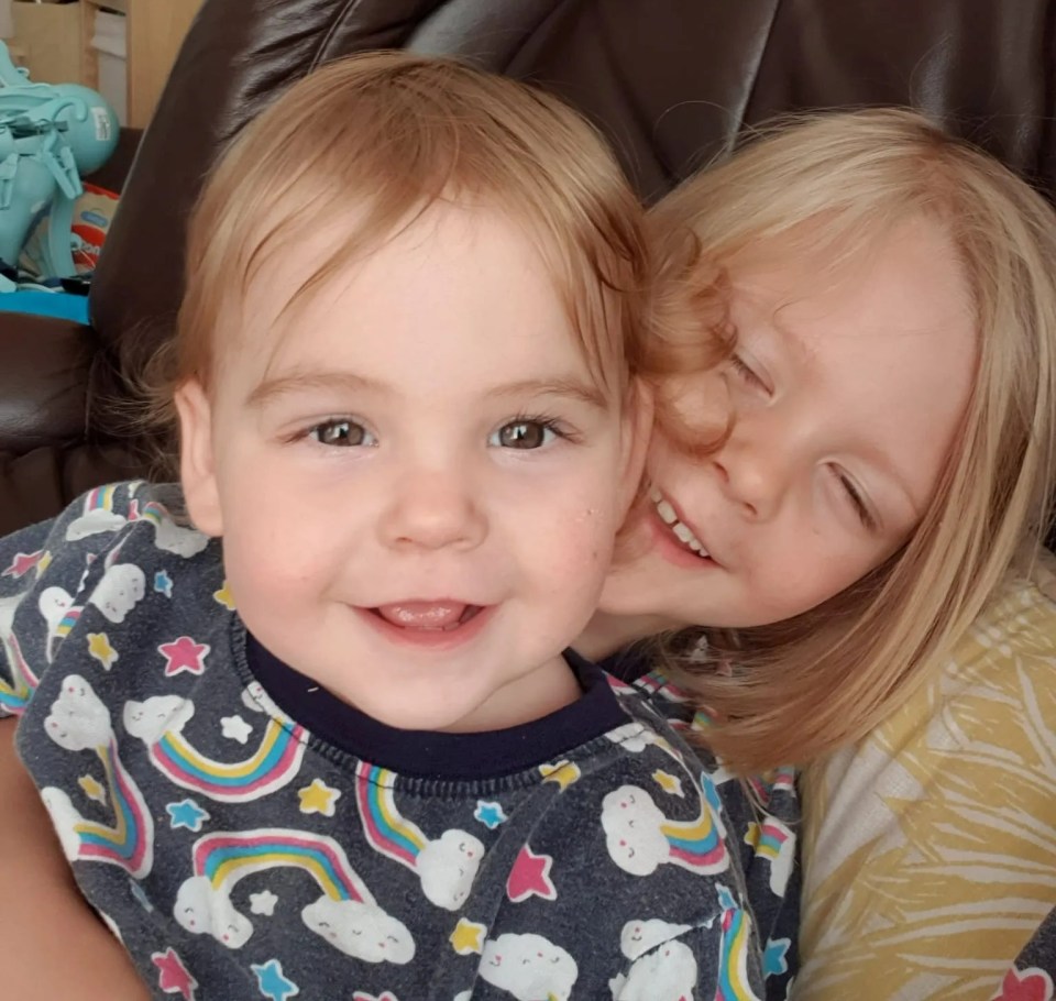 Sophia Wylie - pictured with her brother Samuel before her diagnosis - began to pick up every bug around