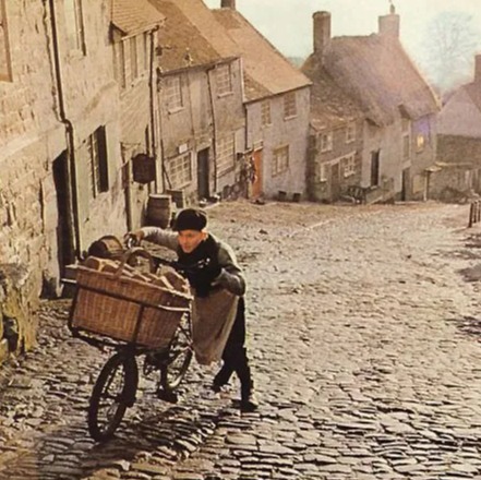 Gold Hill was made famous by a 1973 TV ad for Hovis bread