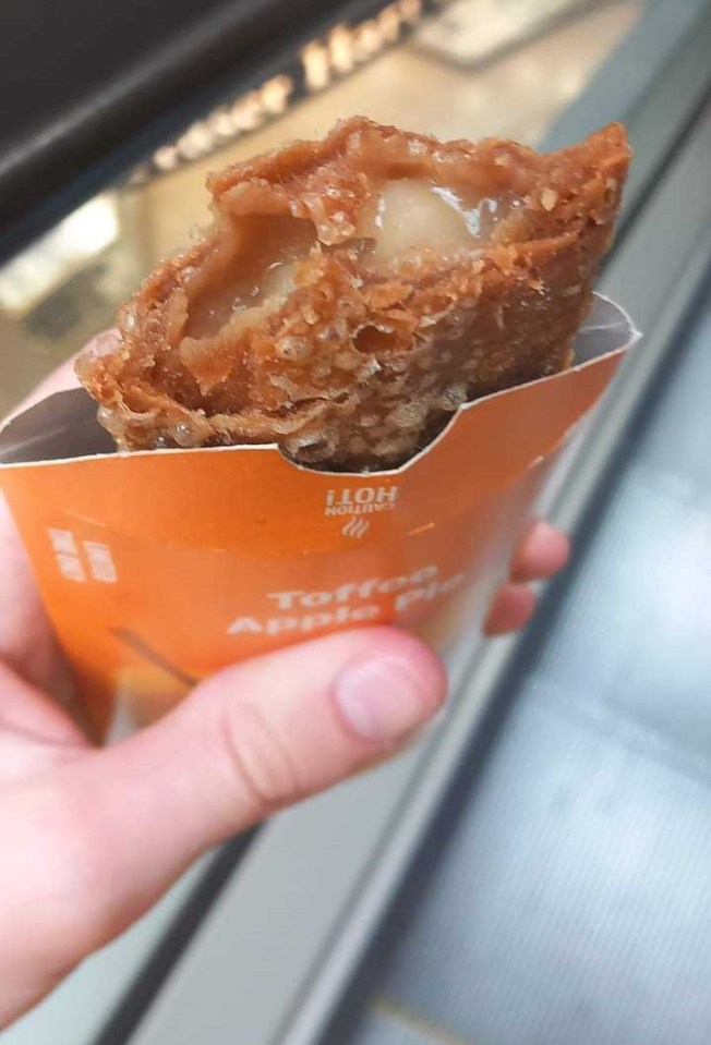 McDonald's fans can’t decide whether they like the new toasty Toffee Apple Pie