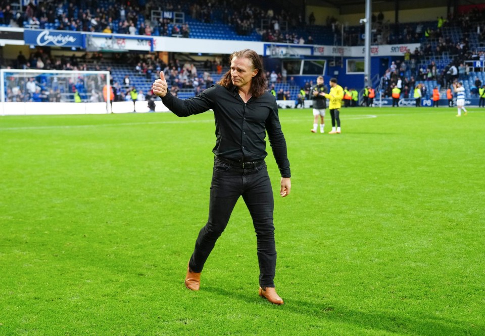 Ainsworth won five of his 28 games in charge of QPR