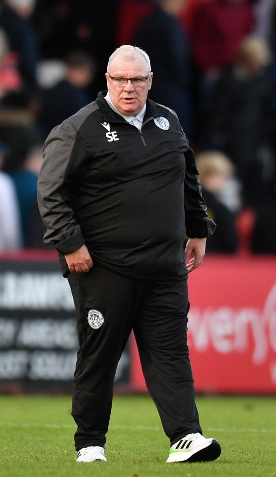 Steve Evans was branded a 'fat man' and a 'weeble' by Joey Barton