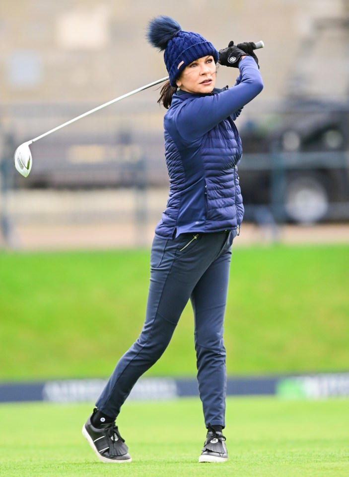 Catherine Zeta Jones was pictured playing golf in Scotland last week, and she faced a barrage of ‘below the line’ comments and online abuse from armchair commentators