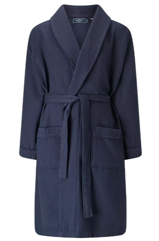 This waffle dressing gown is £65 at John Lewis