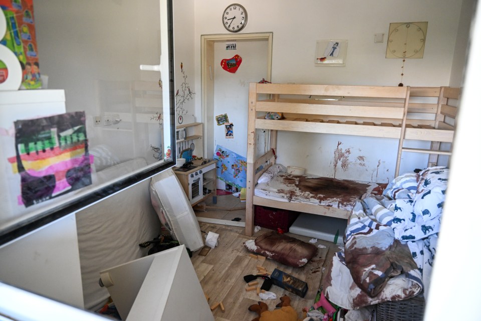 Israeli homes were ransacked and torched, with many residents brutally murdered by the Hamas terrorists