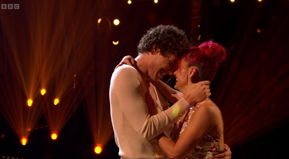 Bobby Brazier helped Dianne Buswell to find ‘peace’ before their sensual dance