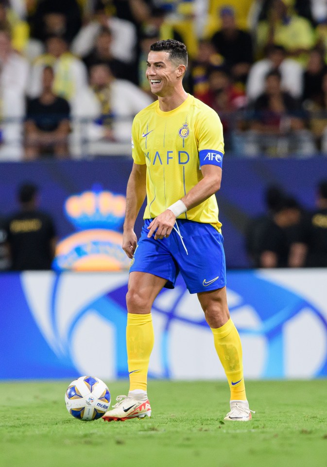 Ronaldo played one season with Garnacho before joining Al-Nassr