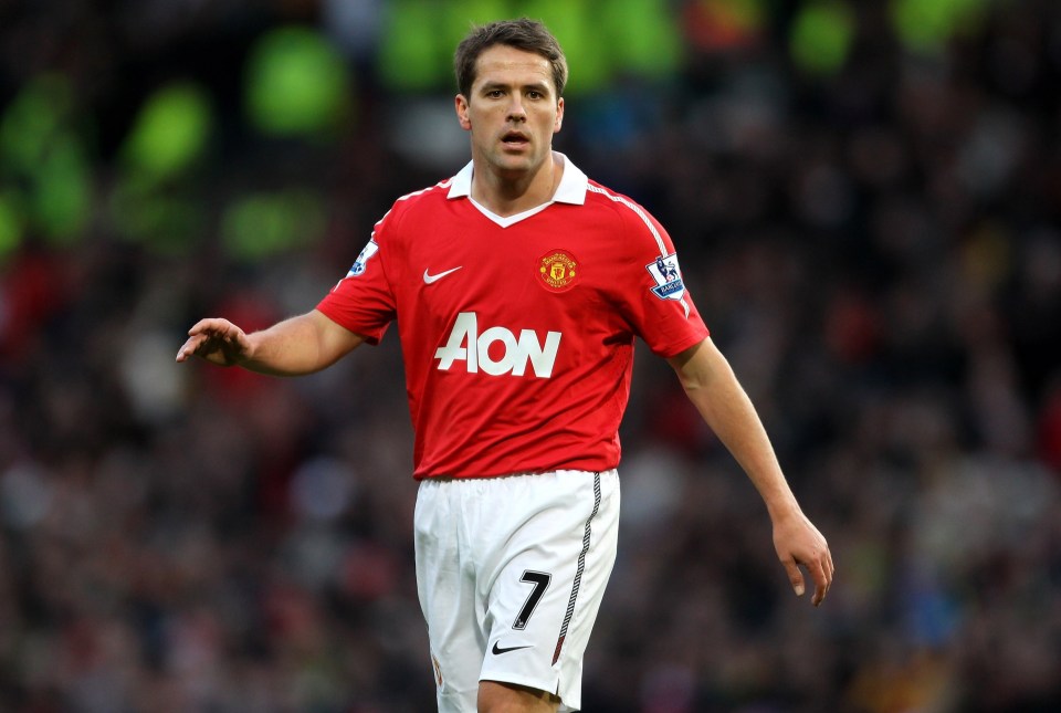 Michael Owen became Manchester United's No7 after Cristiano Ronaldo's departure