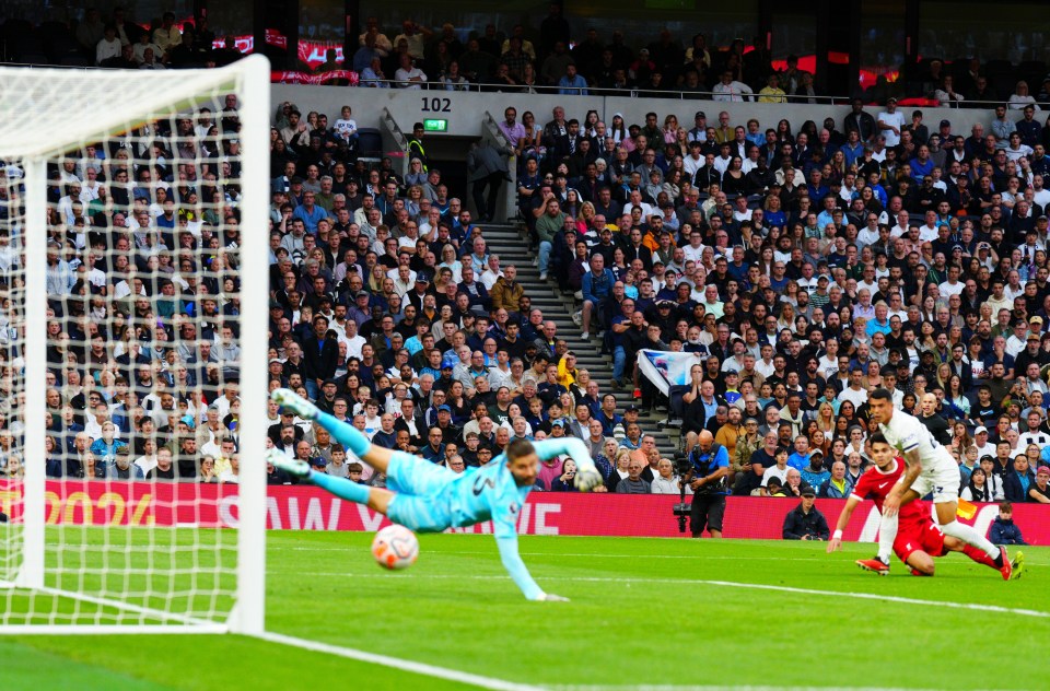 Luis Diaz thought he'd scored a perfectly fine goal in Liverpool's trip to Tottenham