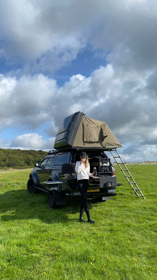 It is the all-inclusive automotive camping tool of Ray Mears' soaking wet dreams