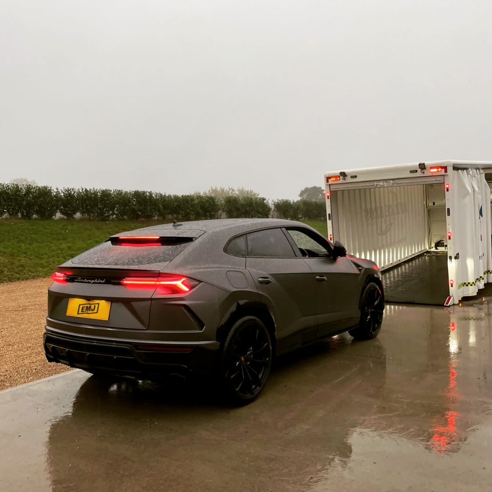 Footballers and the rich and famous take advantage of EMJ’s connections, adding cars like a £160k Lamborghini Urus to their garage