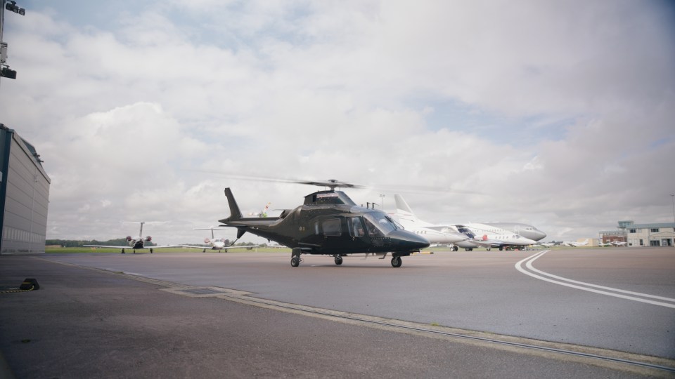 EMJ’s aviation offerings extend to a helicopter service