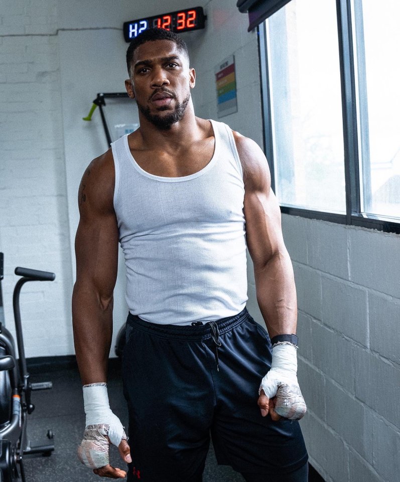 Anthony Joshua is lined up for a December return