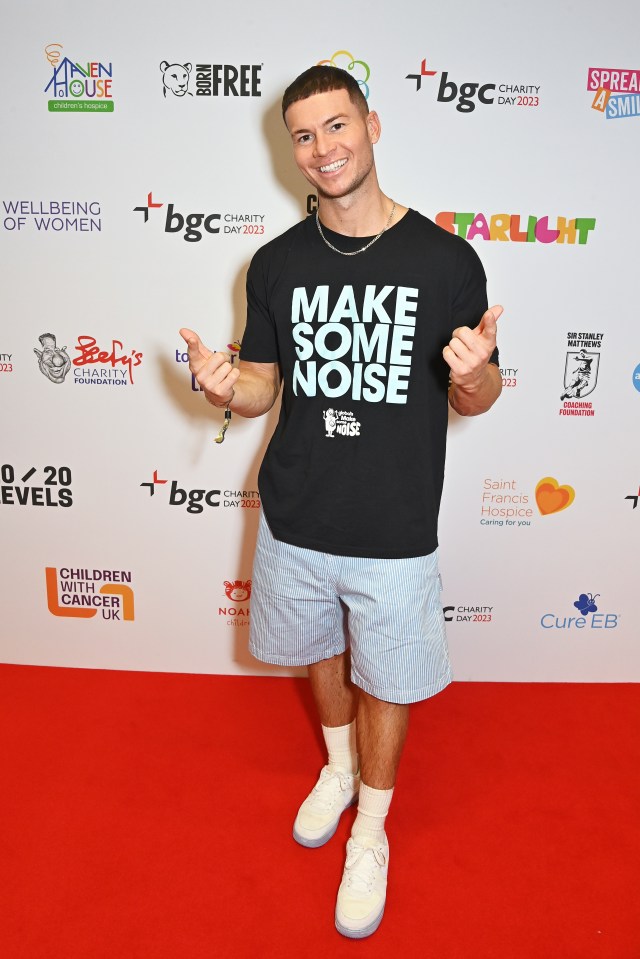 LONDON, ENGLAND - SEPTEMBER 11: Joel Corry attends the BGC Group Charity Day on behalf of Global's Make Some Noise, raising millions for good causes in memory of BGC's colleagues lost on 9/11, on September 11, 2023 in London, England. (Photo by Dave Benett/Getty Images for BGC Group)