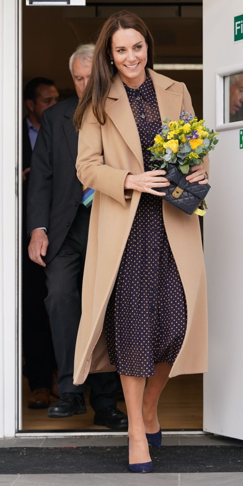 READING, ENGLAND - NOVEMBER 17: Catherine, Princess of Wales visits the Reading Ukrainian Community Centre on November 17, 2022 in Reading, England. (Photo by Paul Edwards - WPA Pool/Getty Images)