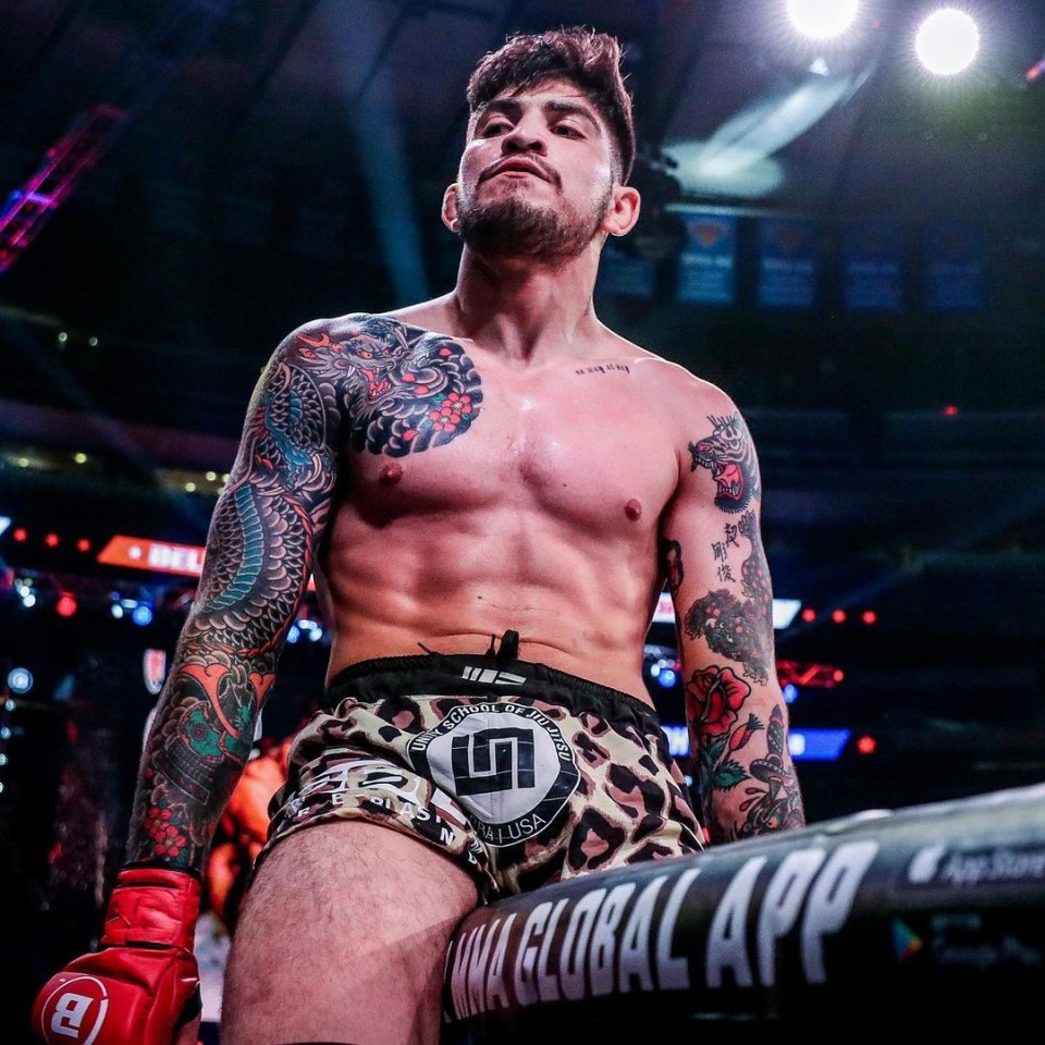 Dillon Danis has very basic and rudimentary striking