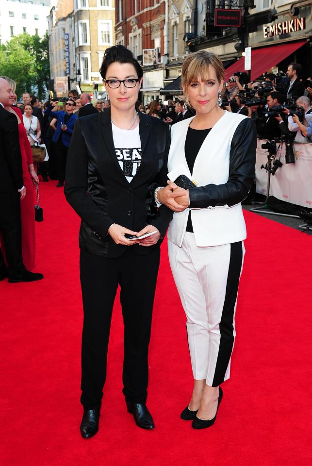 Mel Giedroyc (right) and Sue Perkins (left) are known for their silly antics and touching sensitivity