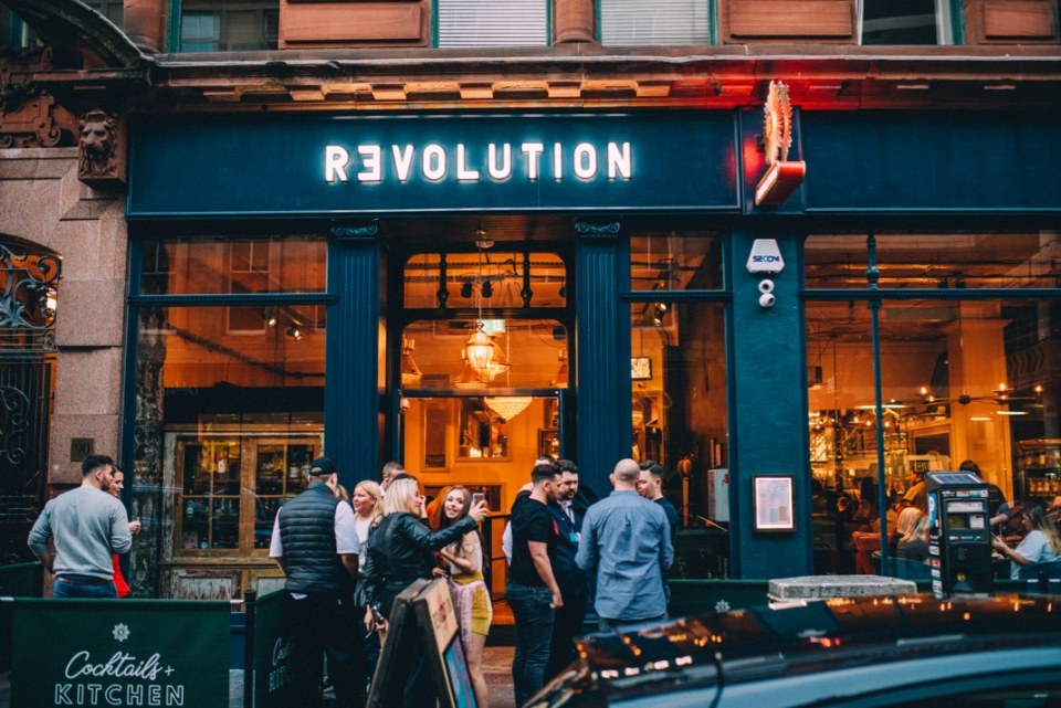 Revolution boss Boss Rob Pitcher said inflation had hit people’s ability 'to spend on discretionary items such as nights out'