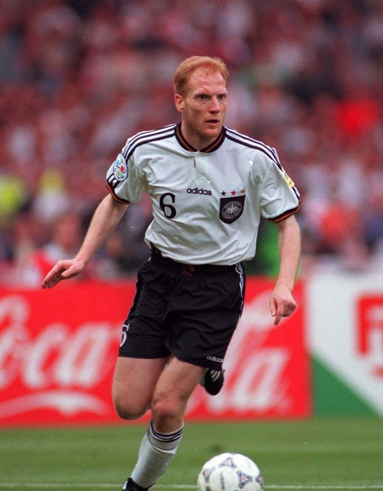 Sammer played for both Germany and East Germany during his career